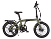 Sage green folding e-bike Estarli E20.8 Play